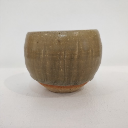 Small Ash glaze pot 
